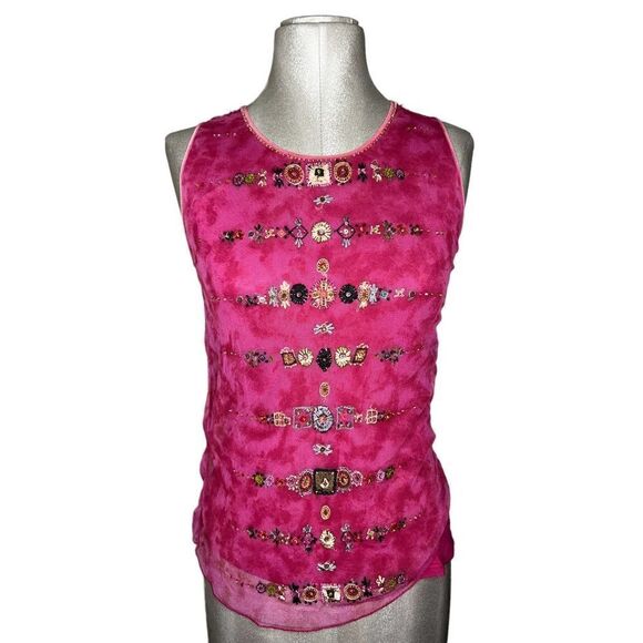 Cynthia Steffe Sz S Lined Sleeveless Top - Picture 1 of 7